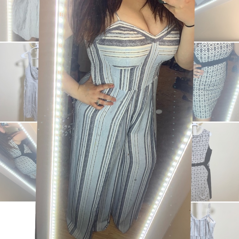 Target Striped summer jumpsuit